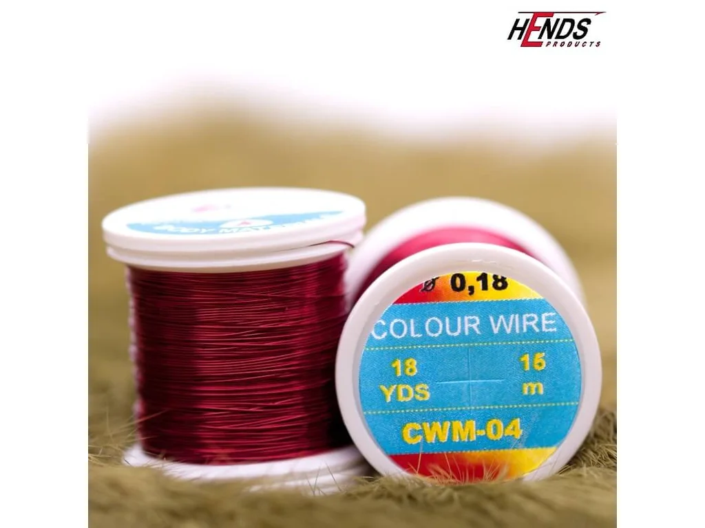 Cuivre Hends COLOR WIRE - ROUGE/BRUN CW.04