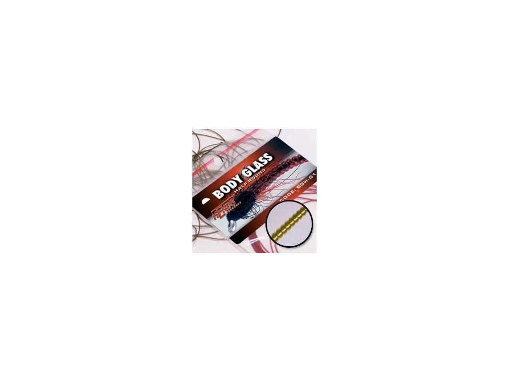 BODY GLASS HALF ROUND MICRO - JAUNE BGM-06
