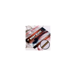 BODY GLASS HALF ROUND MICRO - DK BROWN BGM-14