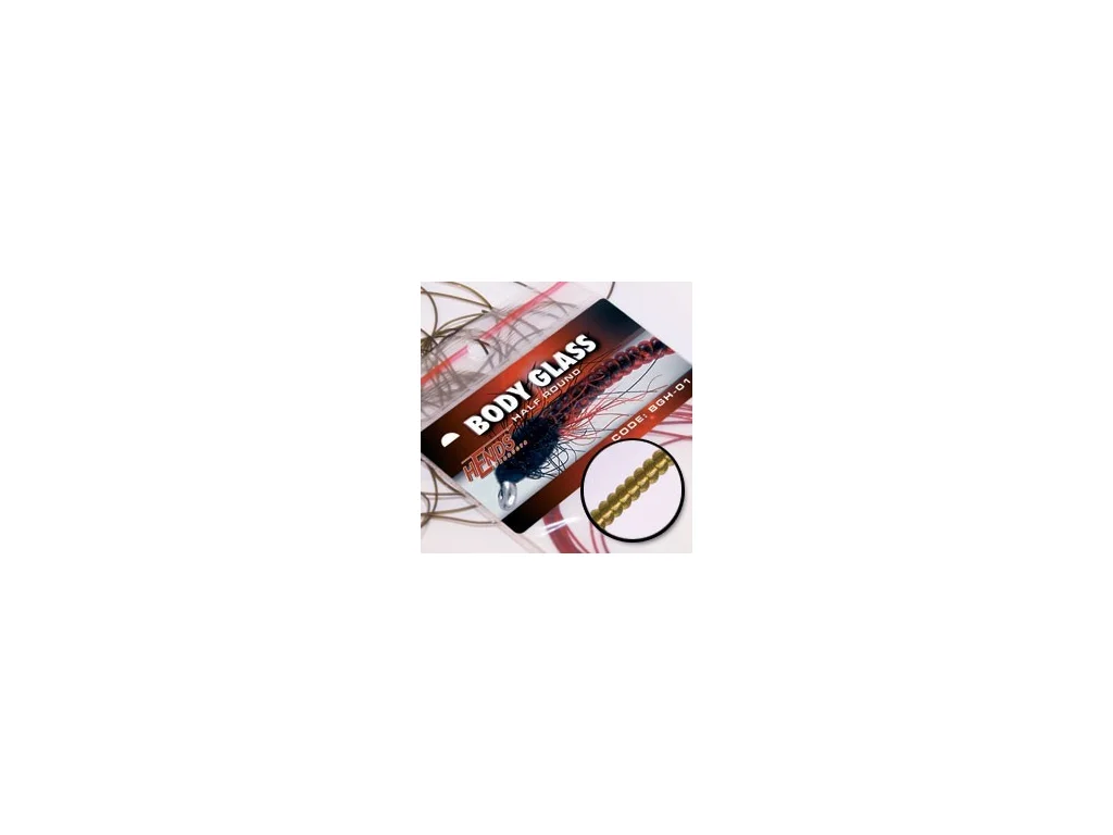 BODY GLASS HALF ROUND MICRO - LIGHT OLIVE BGM-39