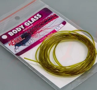 BODY GLASS ROUND - LIGHT OLIVE BGK-39